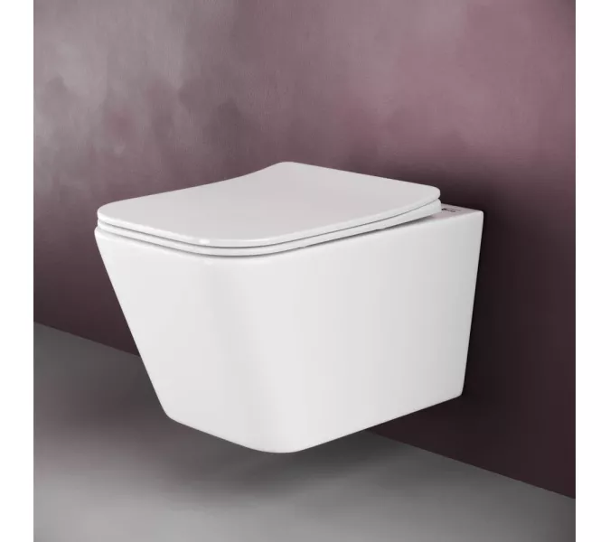 Подвесной унитаз  Ceramica Nova Metric Rimless CN3007, изображение 3