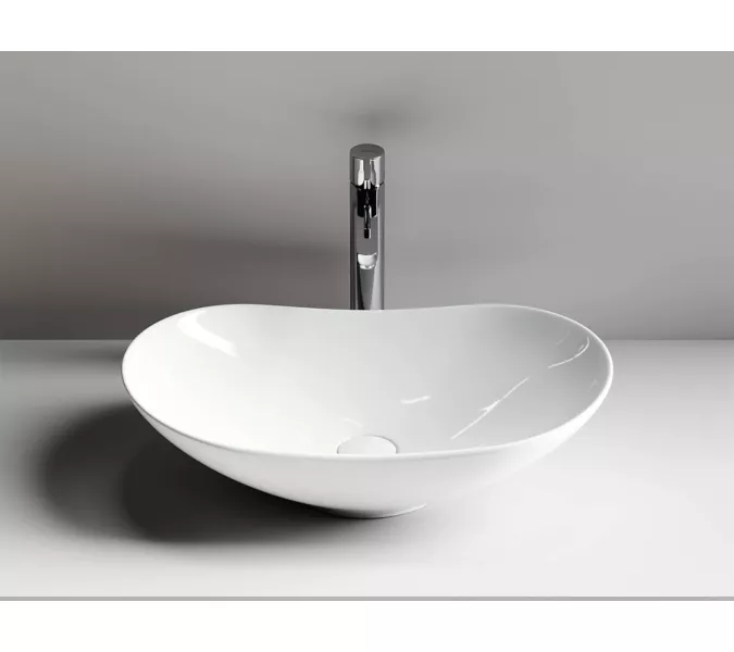 Умывальник чаша накладная овальная Ceramica Nova ElementCN6015, изображение 4
