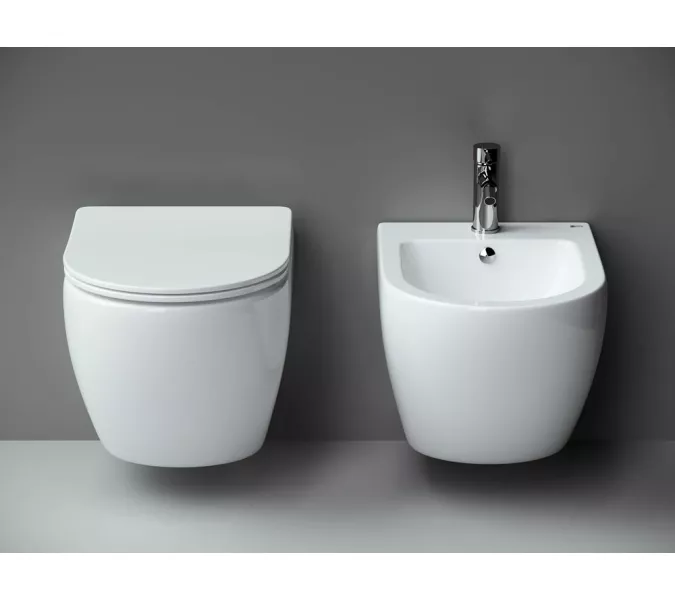 Подвесное биде Ceramica Nova Metropol CN4003, Выбрать цвет: Белый, изображение 2