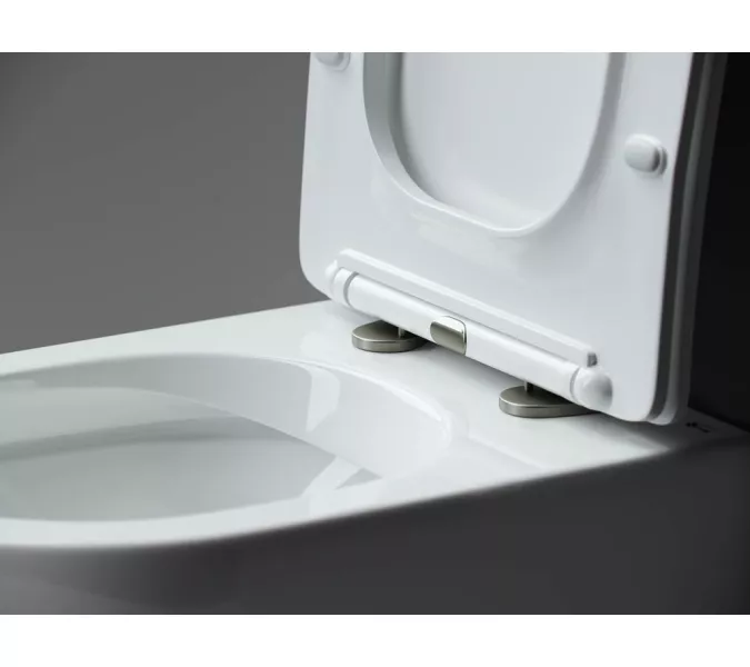 Подвесной унитаз Ceramica Nova Metropol Rimless CN4002, Выбрать цвет: Белый, изображение 11