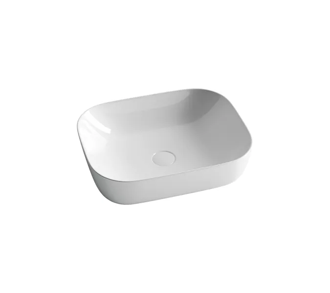 Умывальник чаша накладная прямоугольная Ceramica Nova Element CN6008