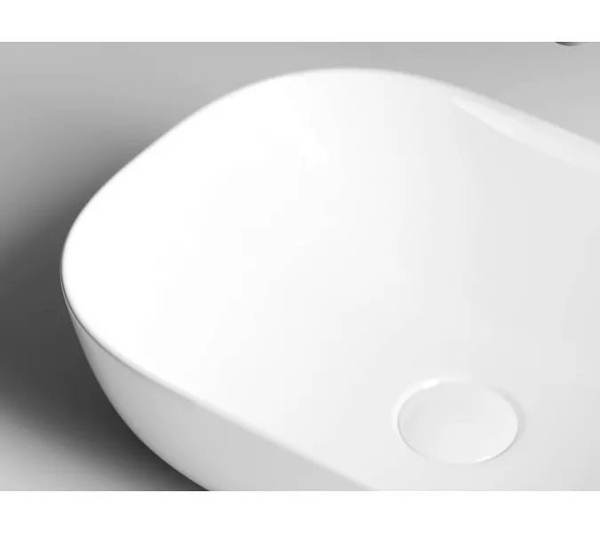 Умывальник чаша накладная прямоугольная Ceramica Nova Element CN6009, изображение 5