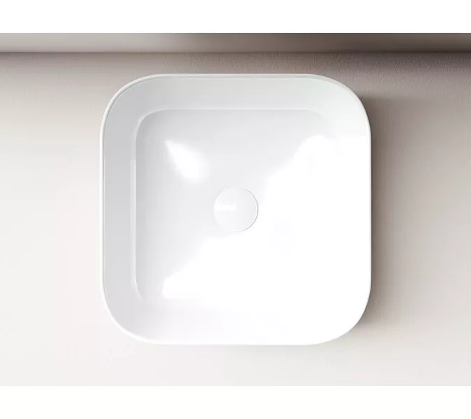 Умывальник чаша накладная квадратная Ceramica Nova Element CN6012, изображение 4