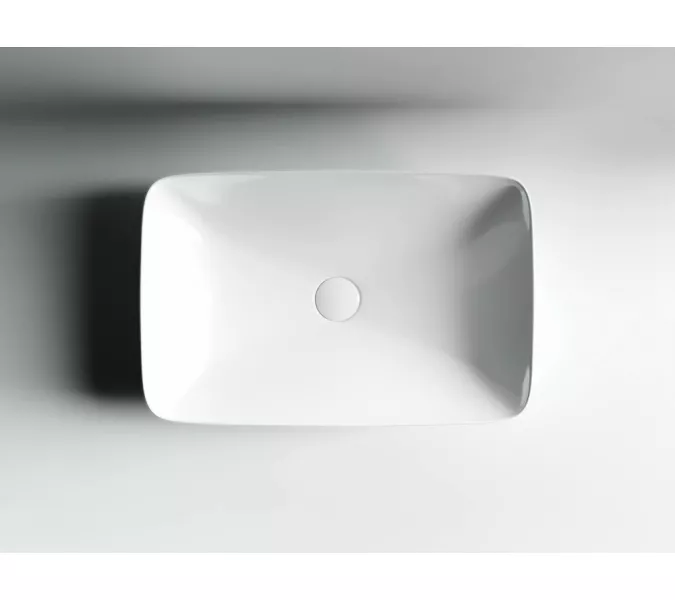 Умывальник чаша накладная прямоугольная Ceramica Nova FORM CN2003, изображение 6