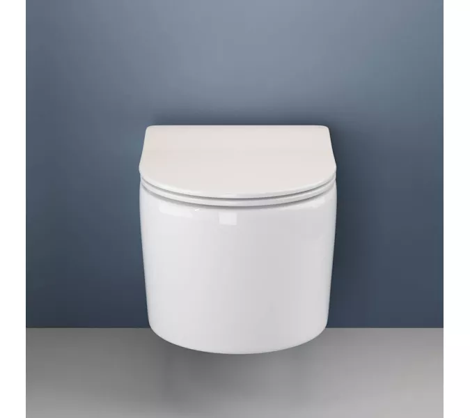 Подвесной унитаз Ceramica Nova Moments Rimless CN3003, изображение 3