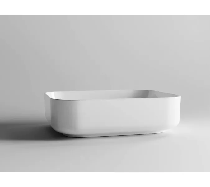 Умывальник чаша накладная прямоугольная Ceramica Nova Element CN6011, изображение 2