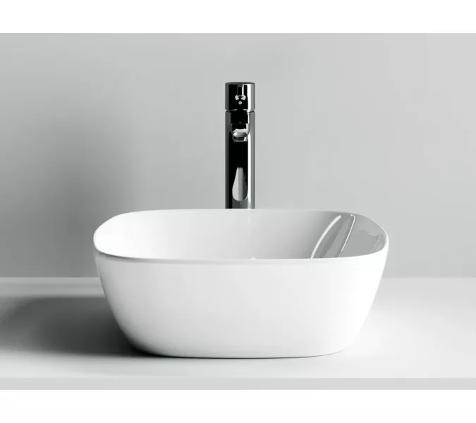 Умывальник чаша накладная квадратная Ceramica Nova Element, Выбрать размер: 400х400, изображение 3
