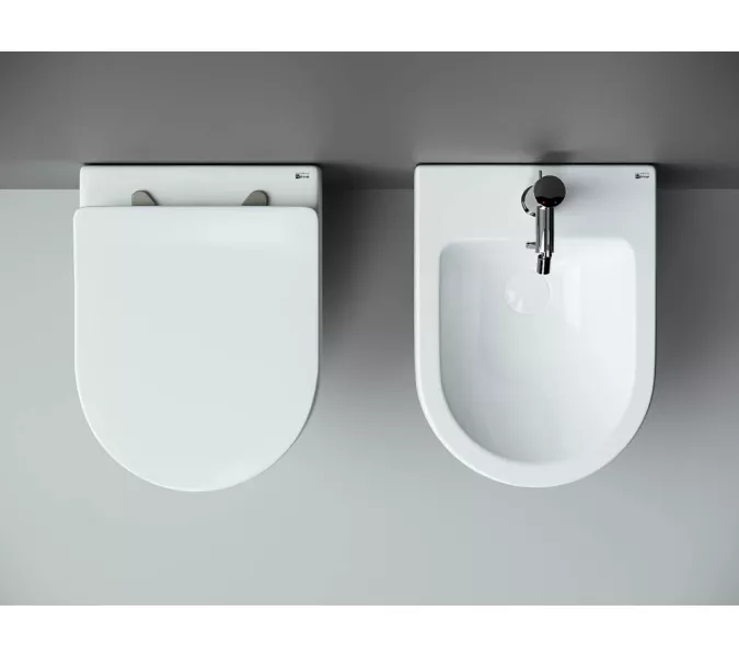 Подвесное биде Ceramica Nova Metropol CN4003, Выбрать цвет: Белый, изображение 4