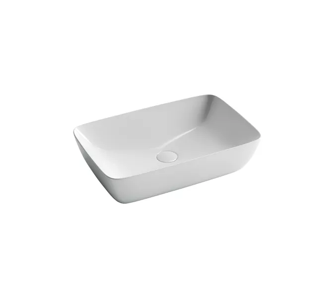 Умывальник чаша накладная прямоугольная Ceramica Nova FORM CN2003