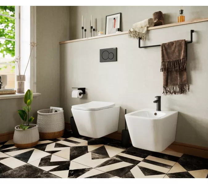 Подвесное биде  Ceramica Nova Metric CN3008, изображение 7