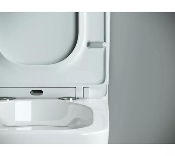 Напольный пристенный унитаз  Ceramica Nova Cubic CN1803, изображение 5