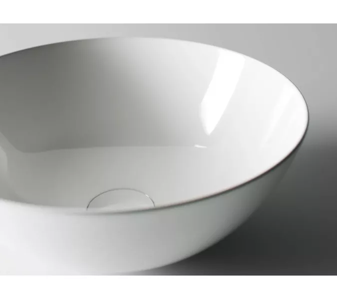 Умывальник чаша накладная круглая Ceramica Nova Element, Выбрать цвет: Белый, изображение 6