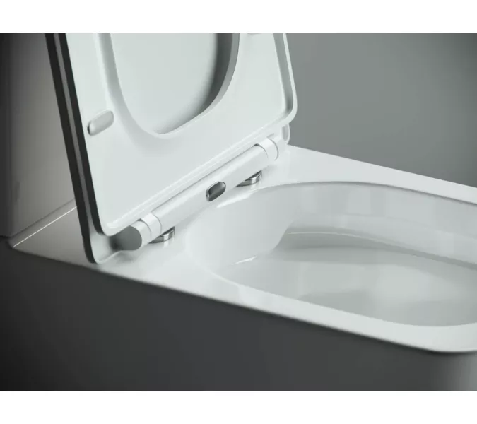 Напольный пристенный унитаз  Ceramica Nova Cubic CN1803, изображение 2