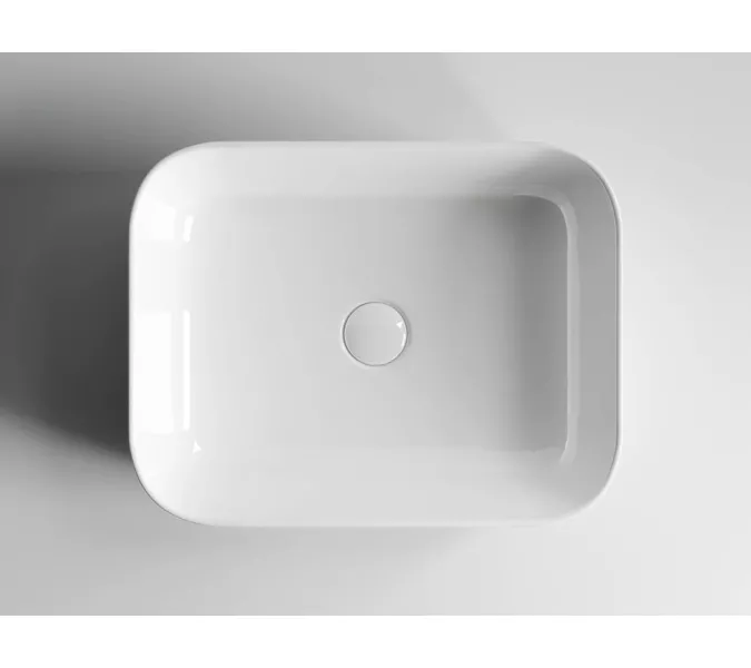 Умывальник чаша накладная прямоугольная Ceramica Nova Element CN6011, изображение 4