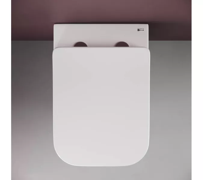 Подвесной унитаз  Ceramica Nova Metric Rimless CN3007, изображение 6