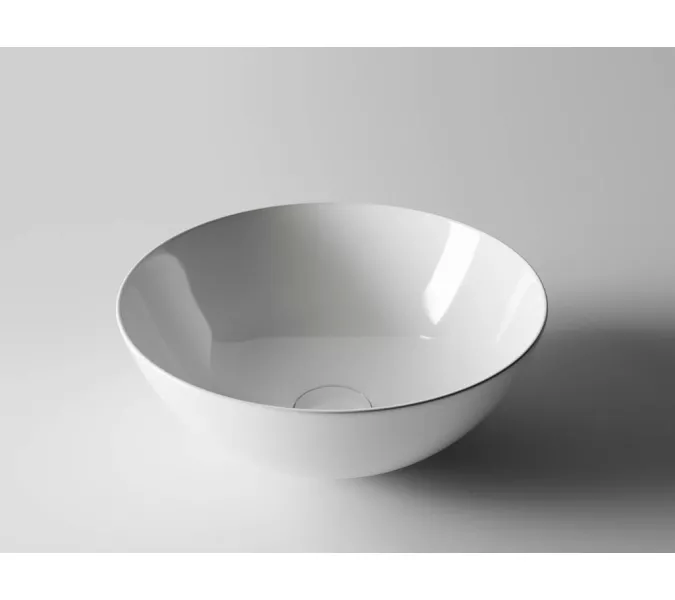 Умывальник чаша накладная круглая Ceramica Nova Element, Выбрать цвет: Белый, изображение 3