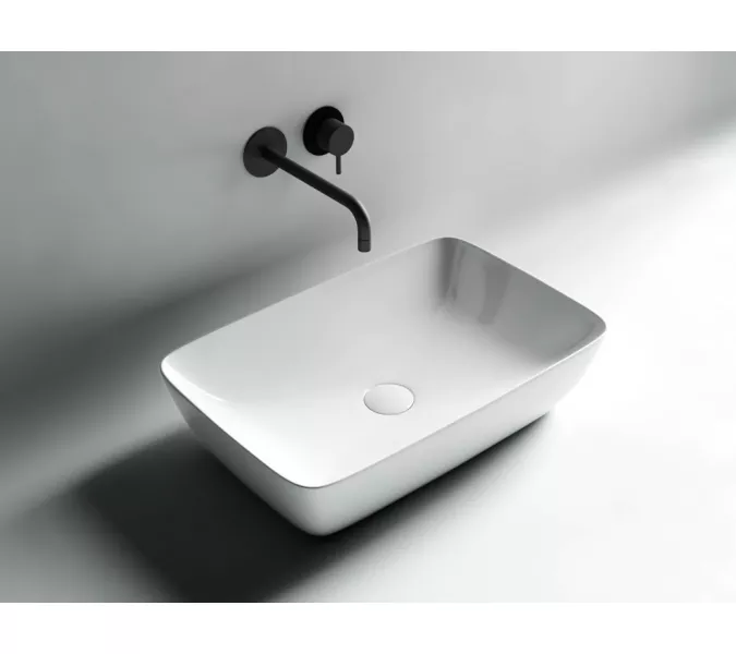 Умывальник чаша накладная прямоугольная Ceramica Nova FORM CN2003, изображение 5