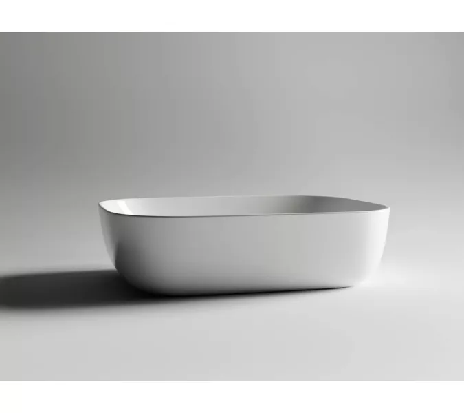 Умывальник чаша накладная прямоугольная Ceramica Nova Element CN6008, изображение 2