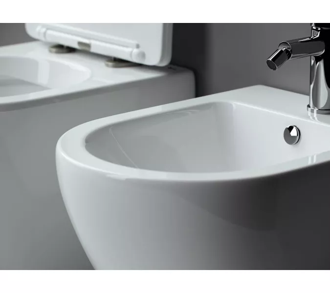 Подвесное биде Ceramica Nova Metropol CN4003, Выбрать цвет: Белый, изображение 6