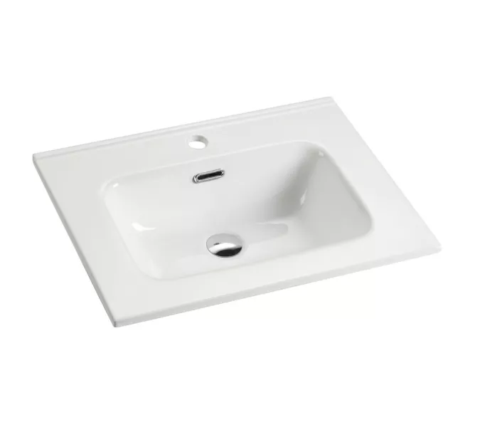 Умывальник накладной прямоугольный Ceramica Nova Element, Ширина , в см: 61, Выбрать цвет: Белый