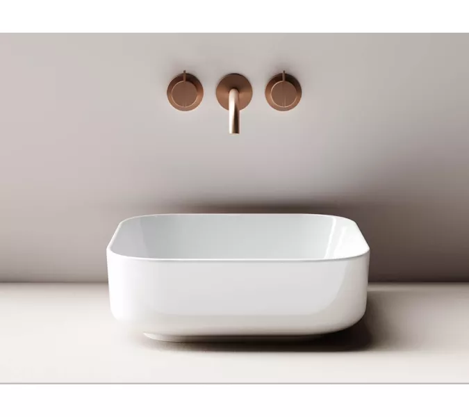 Умывальник чаша накладная квадратная Ceramica Nova Element CN6012, изображение 3