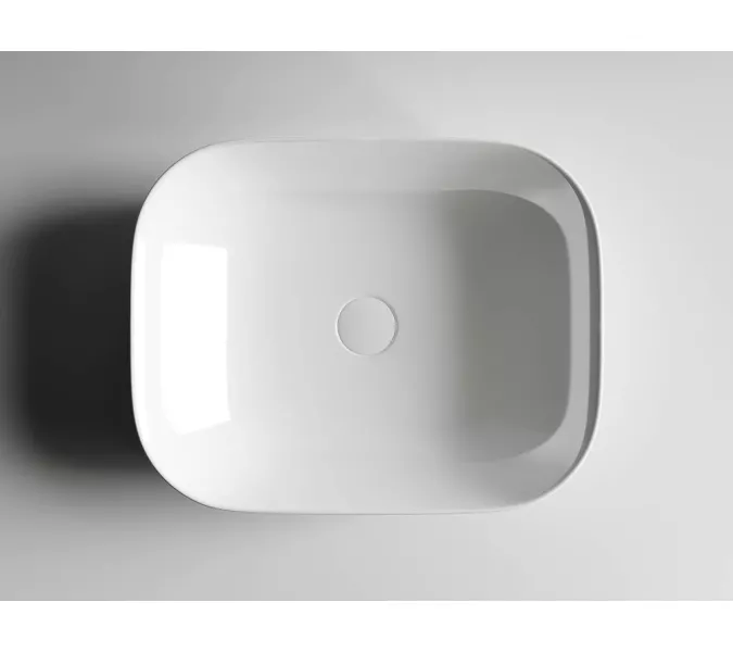 Умывальник чаша накладная прямоугольная Ceramica Nova Element CN6008, изображение 3