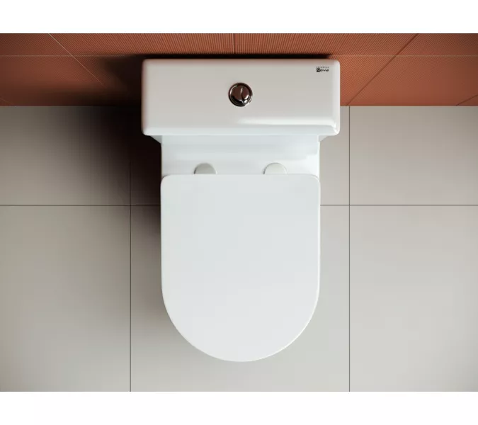 Напольный пристенный унитаз Ceramica Nova Highlight CN1802, изображение 5