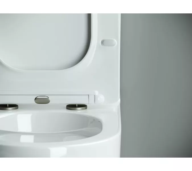 Напольный пристенный унитаз Ceramica Nova Metropol Rimless CN4001, изображение 5