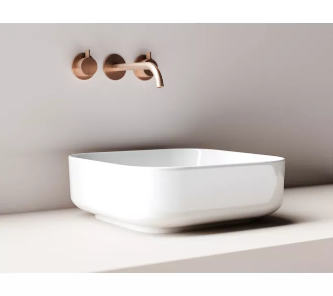 Умывальник чаша накладная квадратная Ceramica Nova Element CN6012, изображение 2