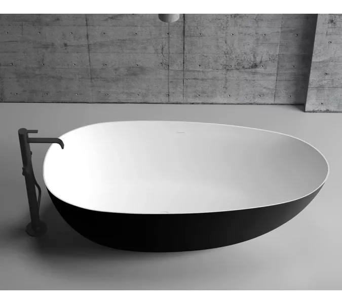 Акриловая ванна ABBER AB9211MB 170х80, Выбрать цвет: Черный матовый, изображение 10