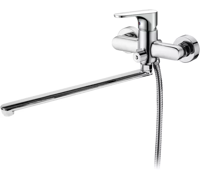 Смеситель  для ванны ABBER Eleganz AF8314, Выбрать цвет: Хром