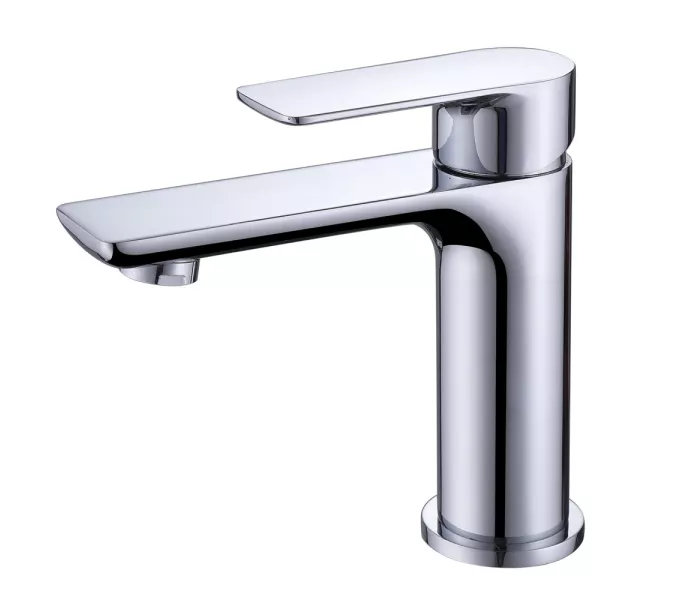 Смеситель ABBER Weiss Insel AF8010 для раковины, хром/белый/черный, Выбрать цвет: Хром