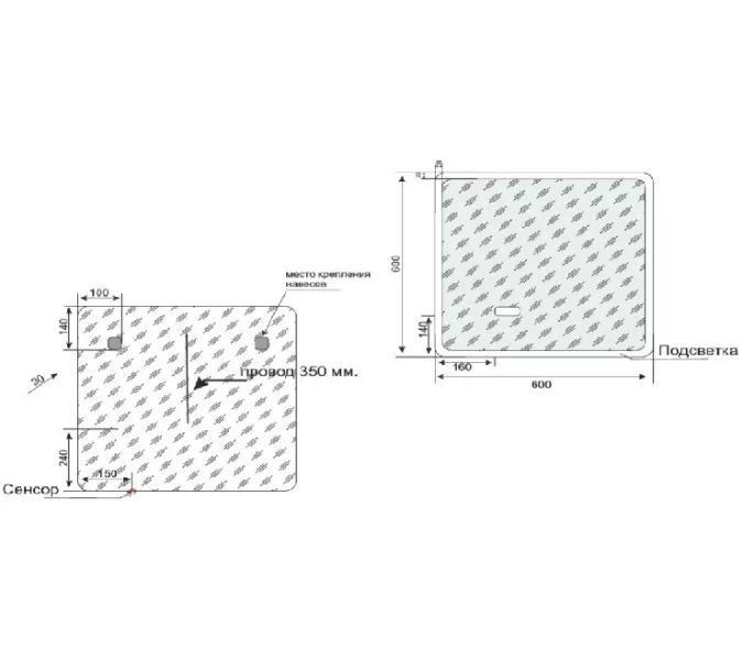 Зеркало Style Line Атлантика, Выбрать размер: 60, изображение 4
