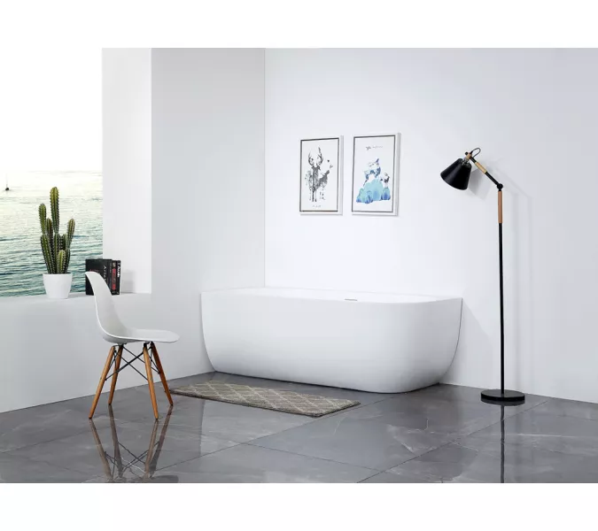 Акриловая ванна ABBER AB9315 L/R 170х75, Ориентация: Левая, изображение 3