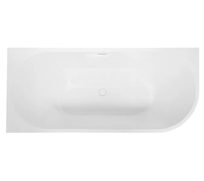 Акриловая ванна ABBER AB9315 L/R 170х75, Ориентация: Левая, изображение 4
