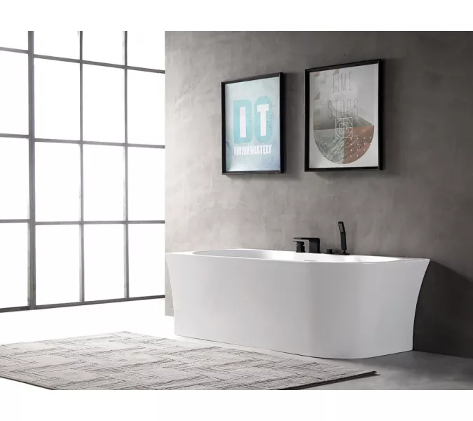 Акриловая ванна ABBER AB9335-1.7 L/R 170х80, Ориентация: Левая, изображение 8