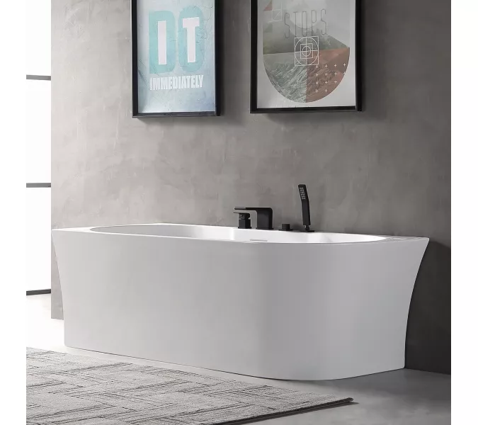 Акриловая ванна ABBER AB9335-1.7 L/R 170х80, Ориентация: Левая, изображение 7