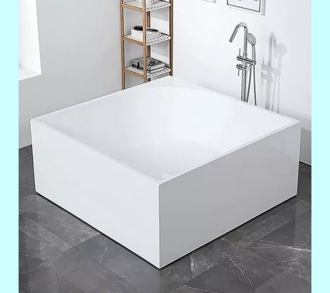 Акриловая ванна ABBER AB9337 140х140, изображение 7