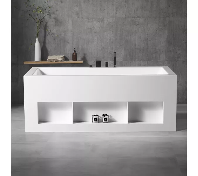 Акриловая ванна ABBER AB9339-1.7  170х80, изображение 7