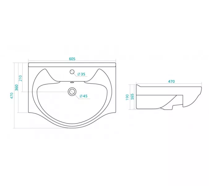 Тумба напольная с раковиной Style Line Лана с бельевой корзиной, изображение 4