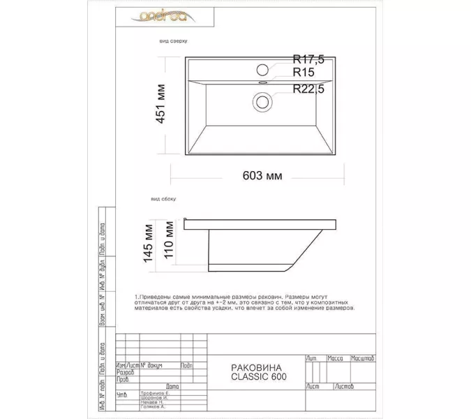 Тумба напольная с раковиной Style Line Лофт 60/80 L/R, Выбрать размер: 60, Ориентация: левая, изображение 7