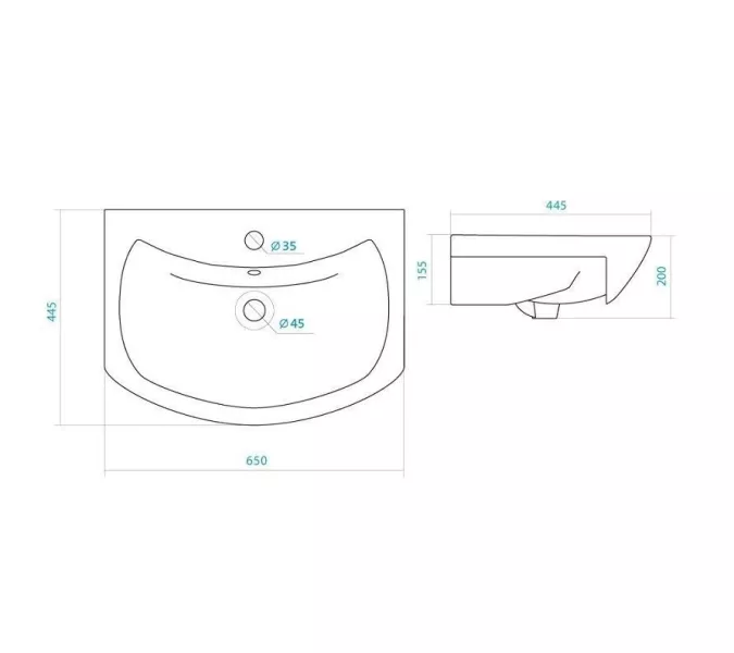 Тумба напольная с раковиной Style Line Венеция, Выбрать размер: 65, изображение 12