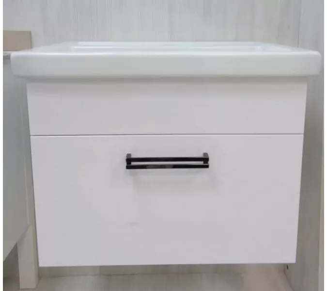 Тумба подвесная АCWEN АЛЕКСИ 60 с раковиной, изображение 7