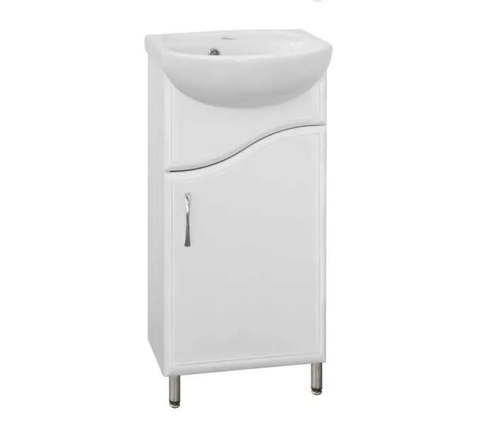 Тумба напольная с раковиной Style Line Эко Волна, Выбрать размер: 45