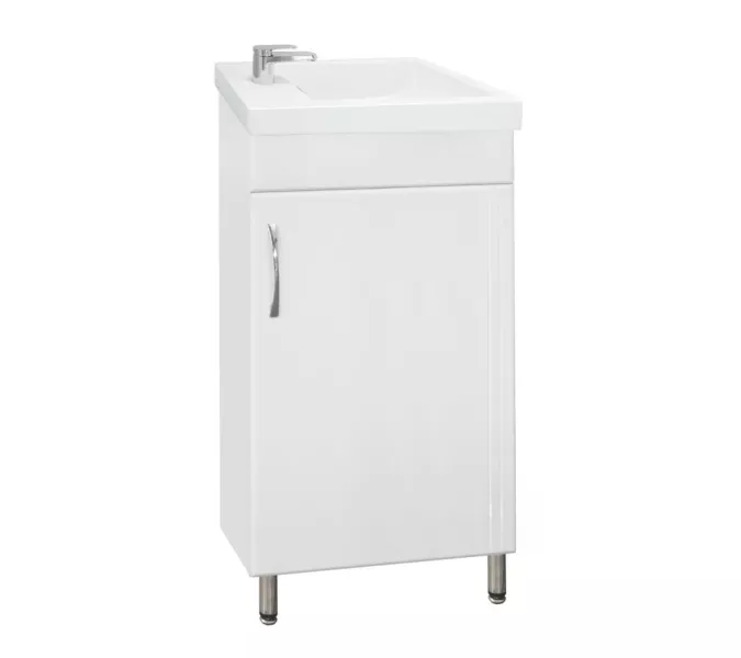Тумба напольная с раковиной Style Line, Выбрать размер: 40, Внешний вид: 1 дверца