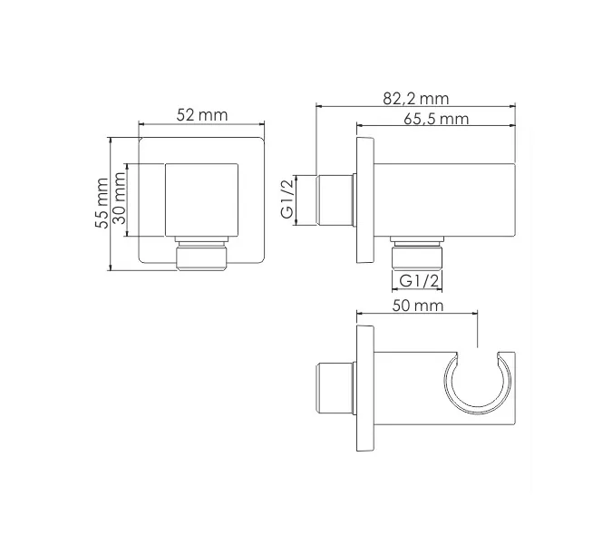 Подключение шланга WasserKRAFT  A125, изображение 3