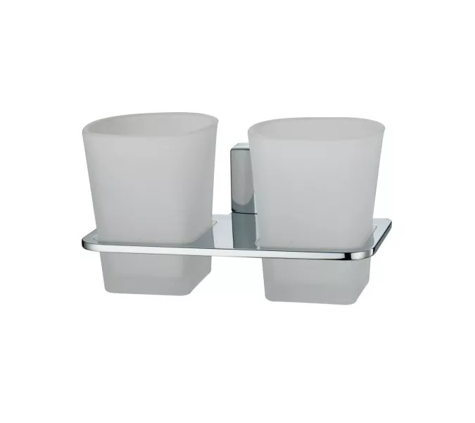 Стакан двойной WasserKRAFT Leine K-5000 K-5028D, изображение 2