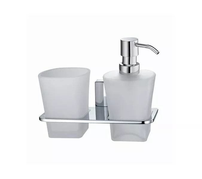 Держатель стакана и дозатора WasserKRAFT Leine K-5000 K-5089, изображение 3