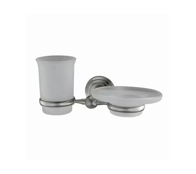 Держатель стакана и мыльницы WasserKRAFT  Ammer K-7000 K-7026