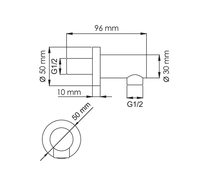 Подключение шланга WasserKRAFT Sauer 7100 A188, изображение 3